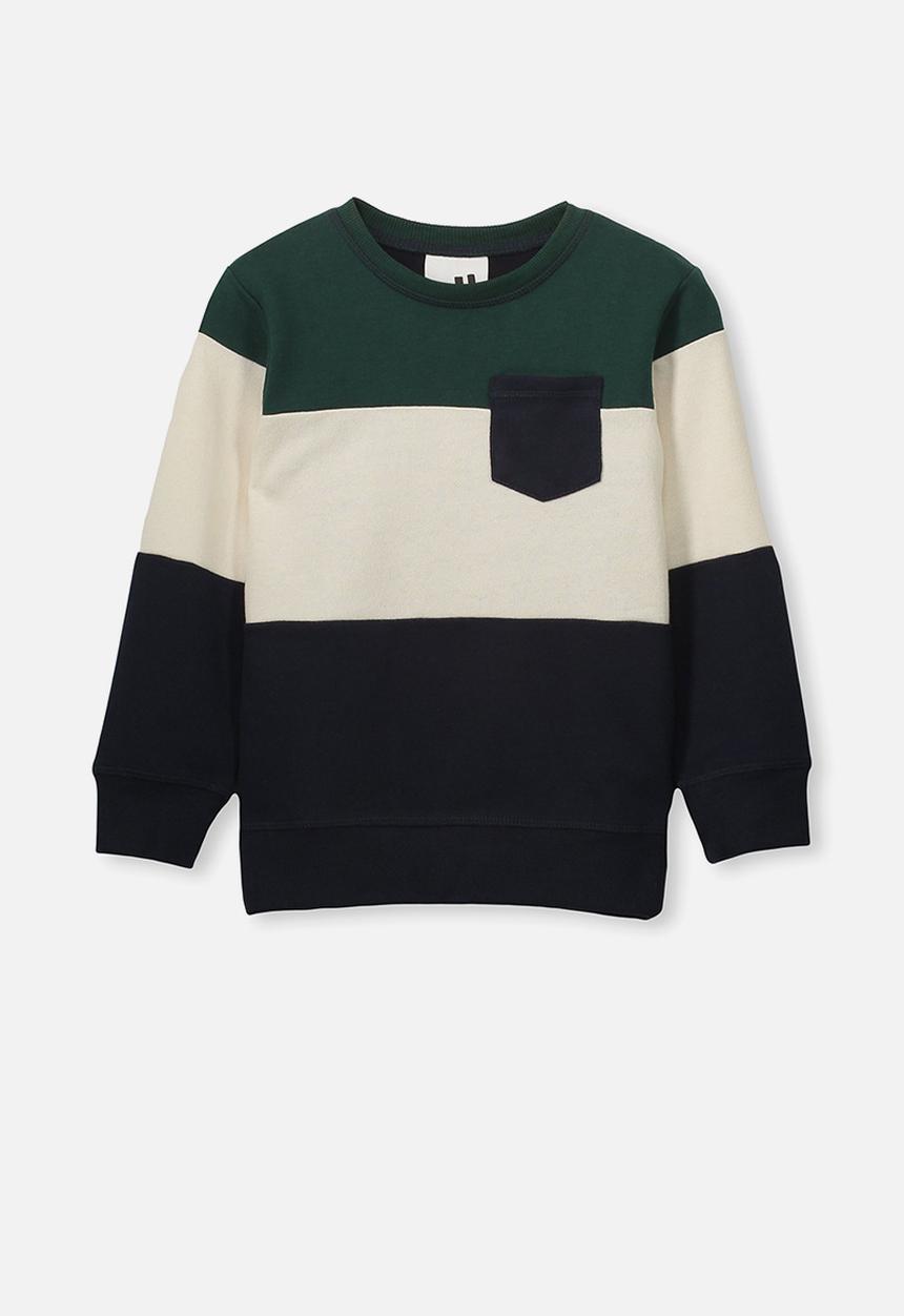Cotton On - Martin crew jumper - multi