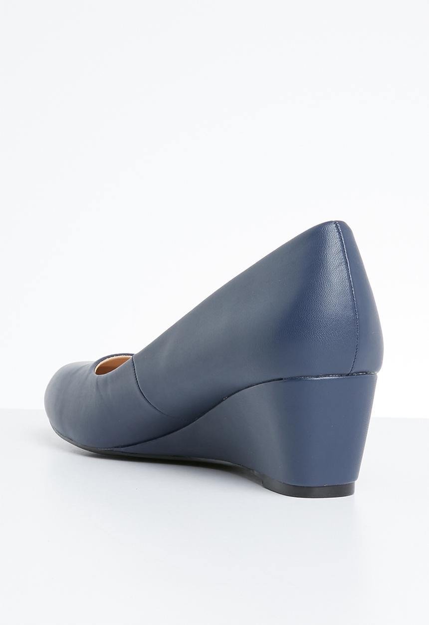 Butterfly Feet - Mina wedge heel - navy