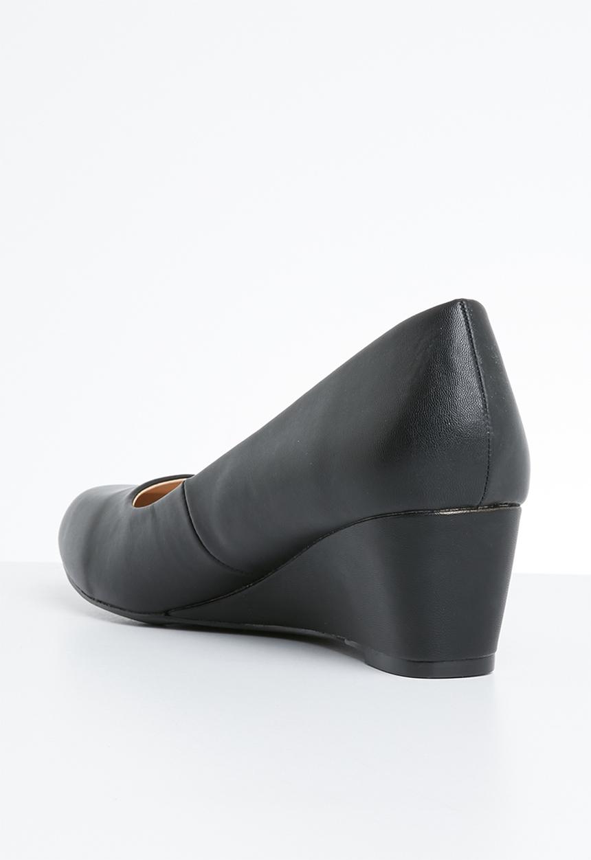 Butterfly Feet - Mina wedge - black