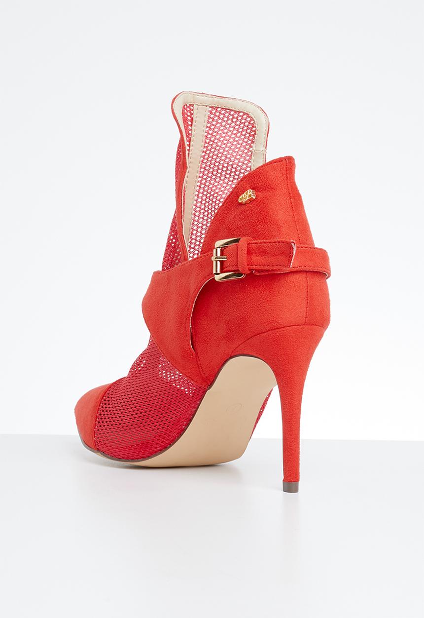 Miss Black - Lee heel - tangerine
