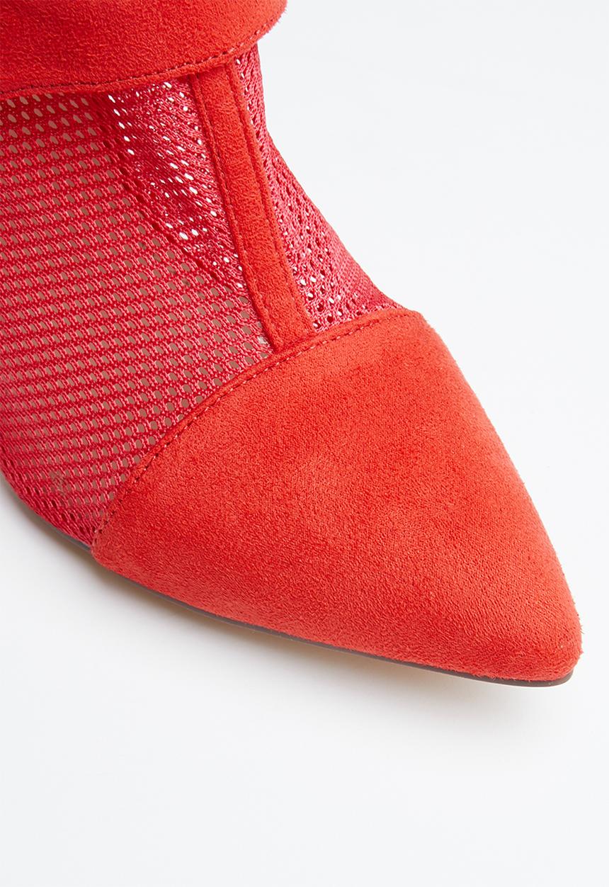 Miss Black - Lee heel - tangerine