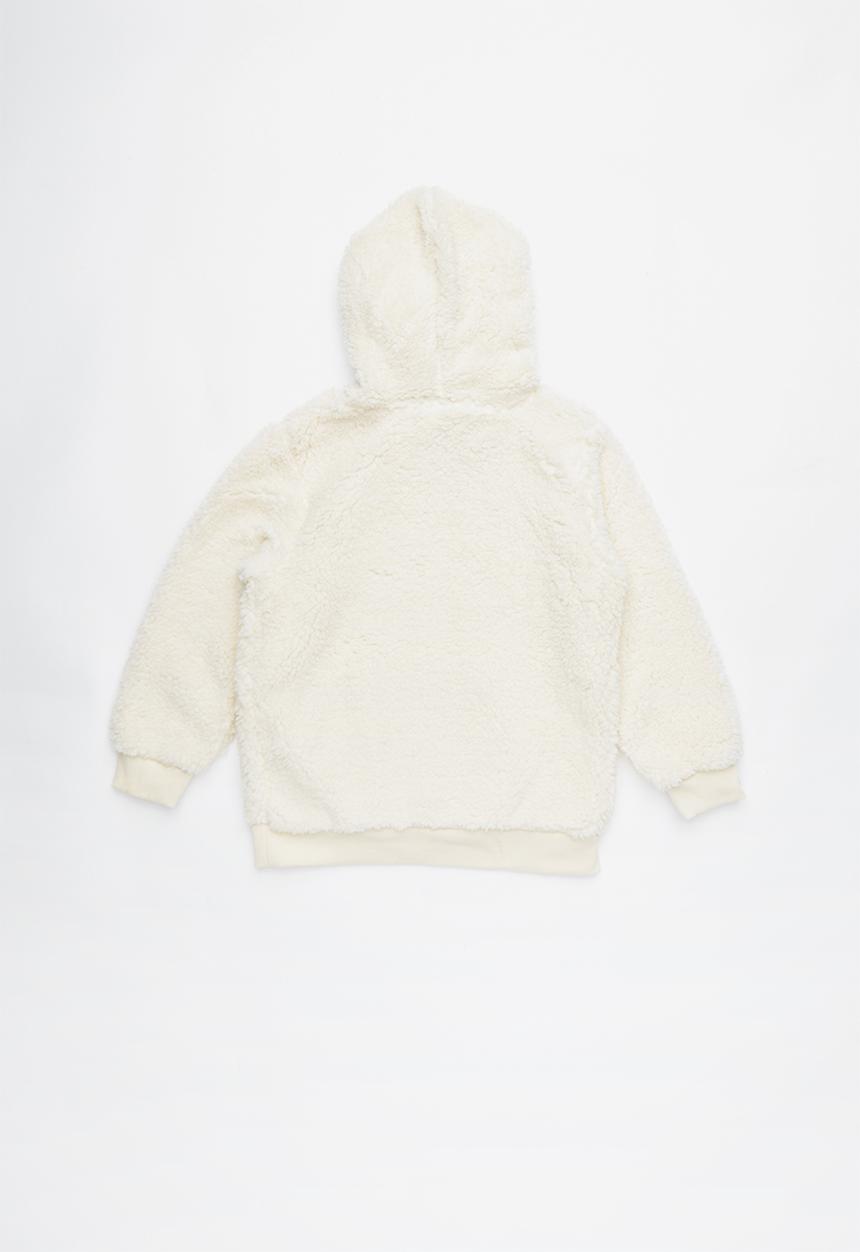 Cotton On - Talita teddy hooded fleece - cream