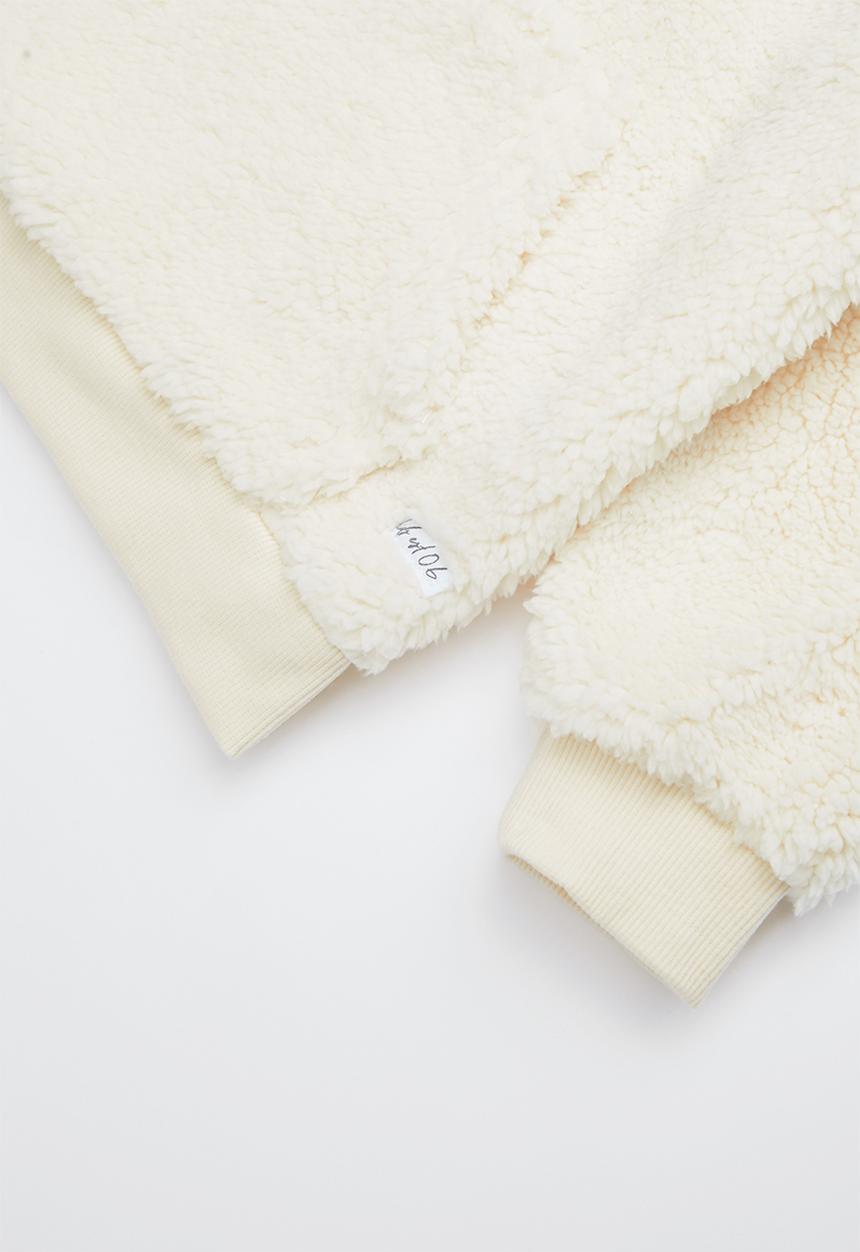 Cotton On - Talita teddy hooded fleece - cream
