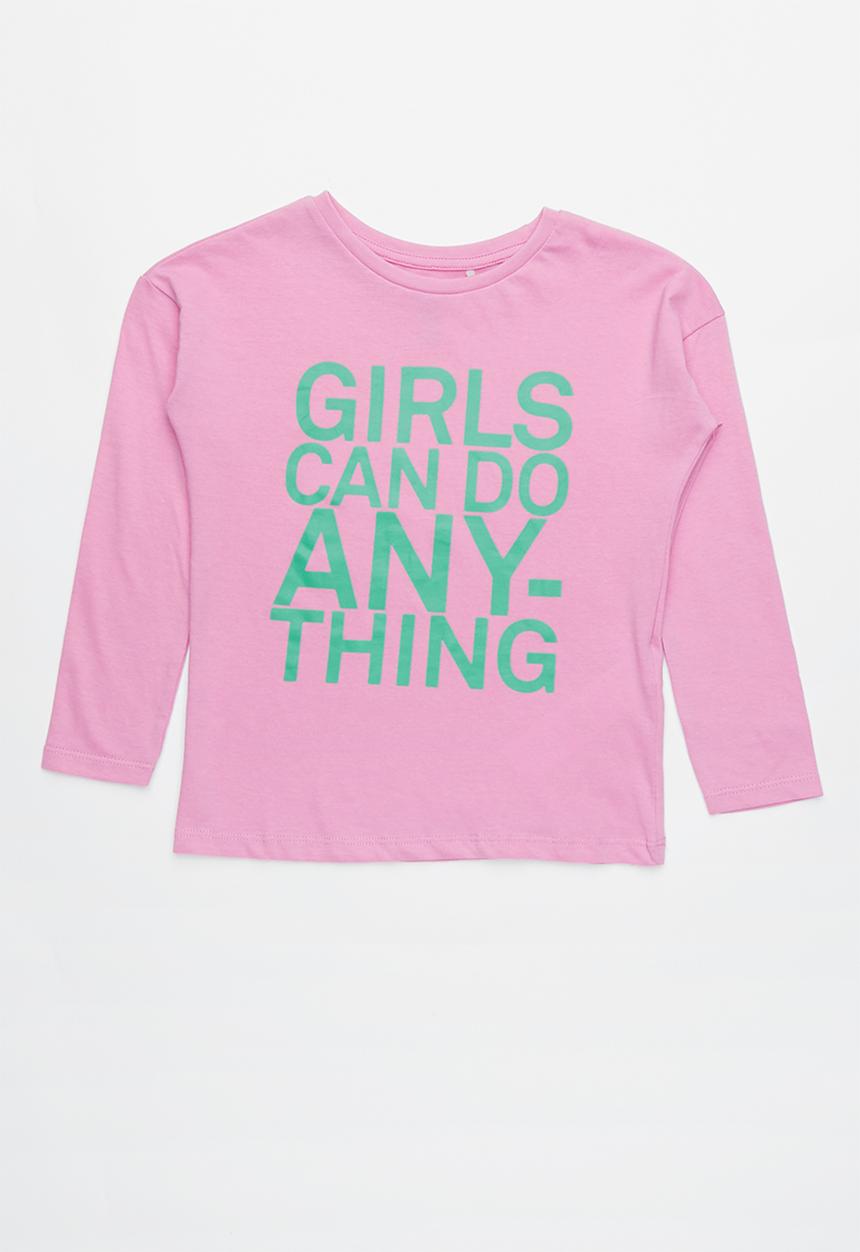 Cotton On - Long sleeve tee - pink