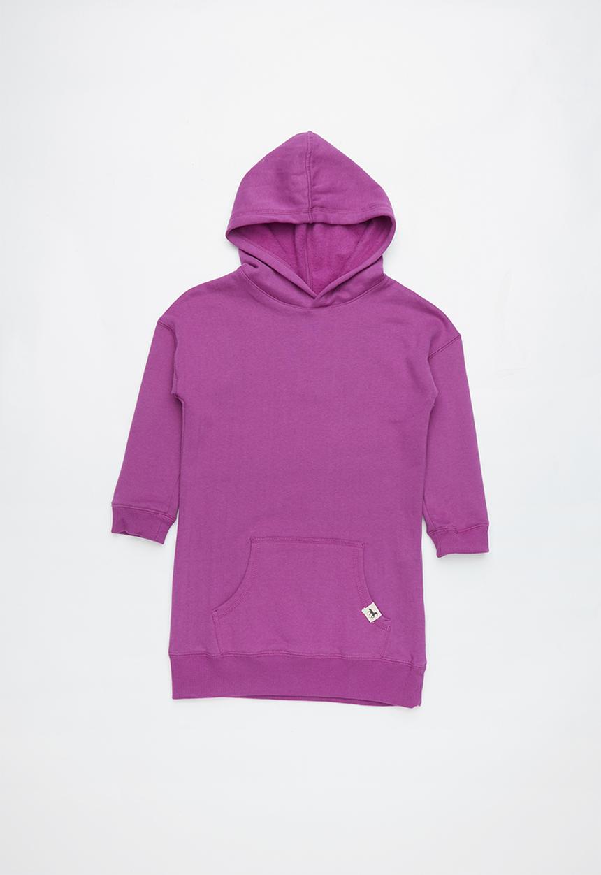 Cotton On - Long sleeve hood dress - purple