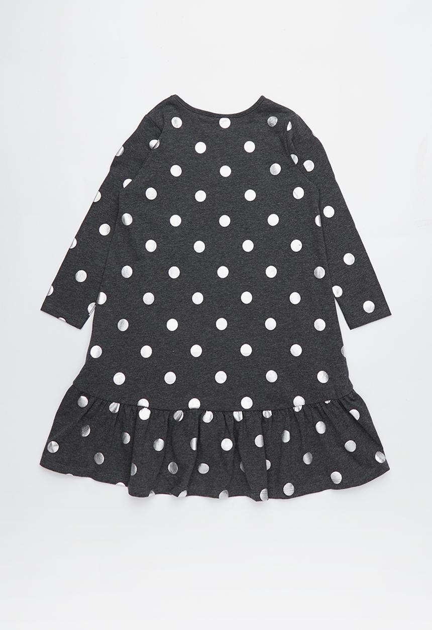 Cotton On - Joss long sleeve dress - grey