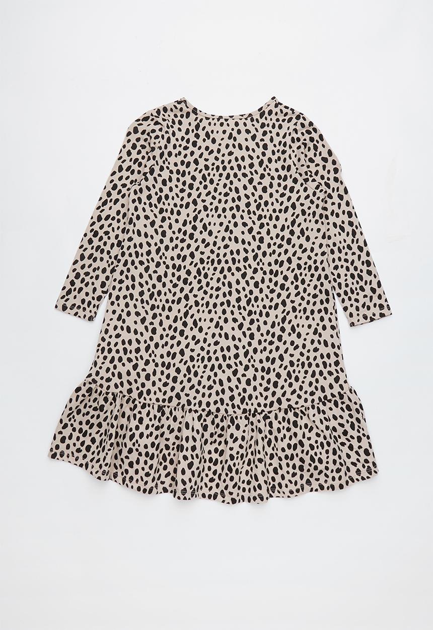 Cotton On - Long sleeve dress - black & beige