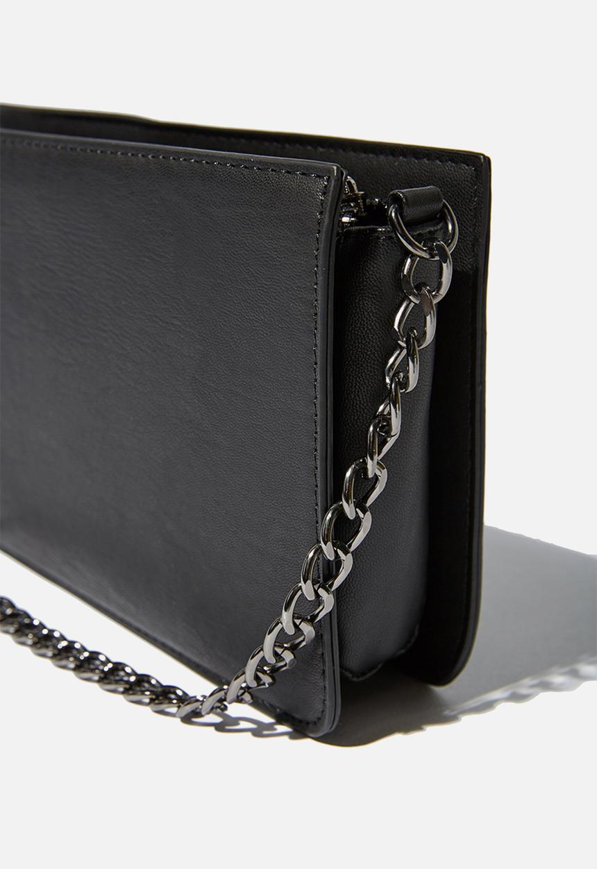 Cotton On - In chains cross body bag - black