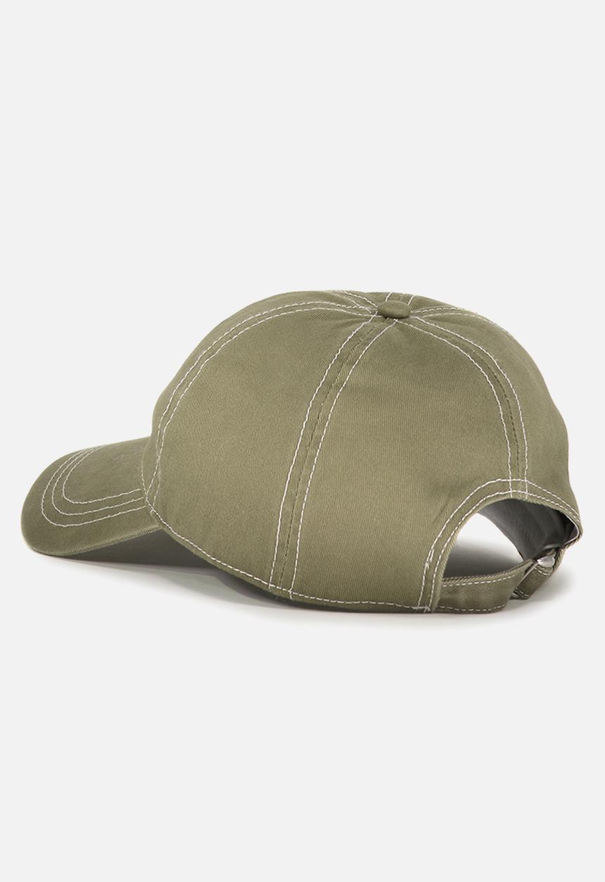 Cotton On - Kaia cap - green & white 