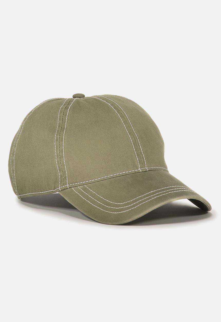 Cotton On - Kaia cap - green & white 