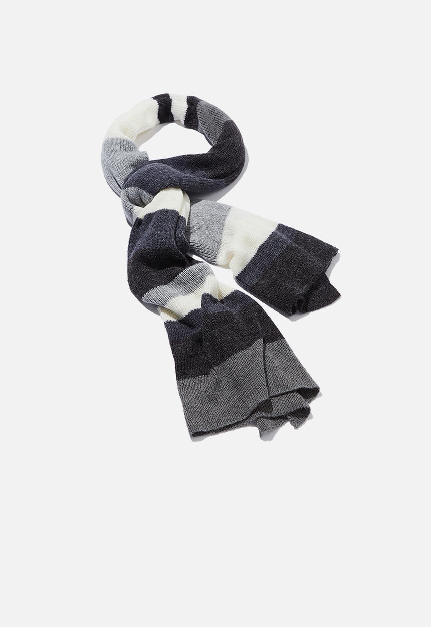Cotton On - Autumn stripe rib scarf - multi 