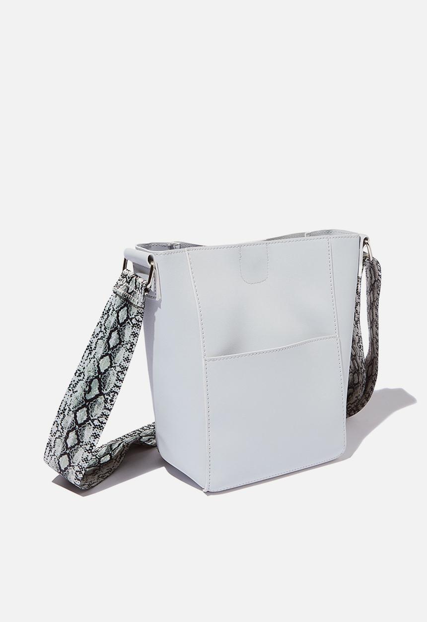 Cotton On - Evie bucket strap bag - grey