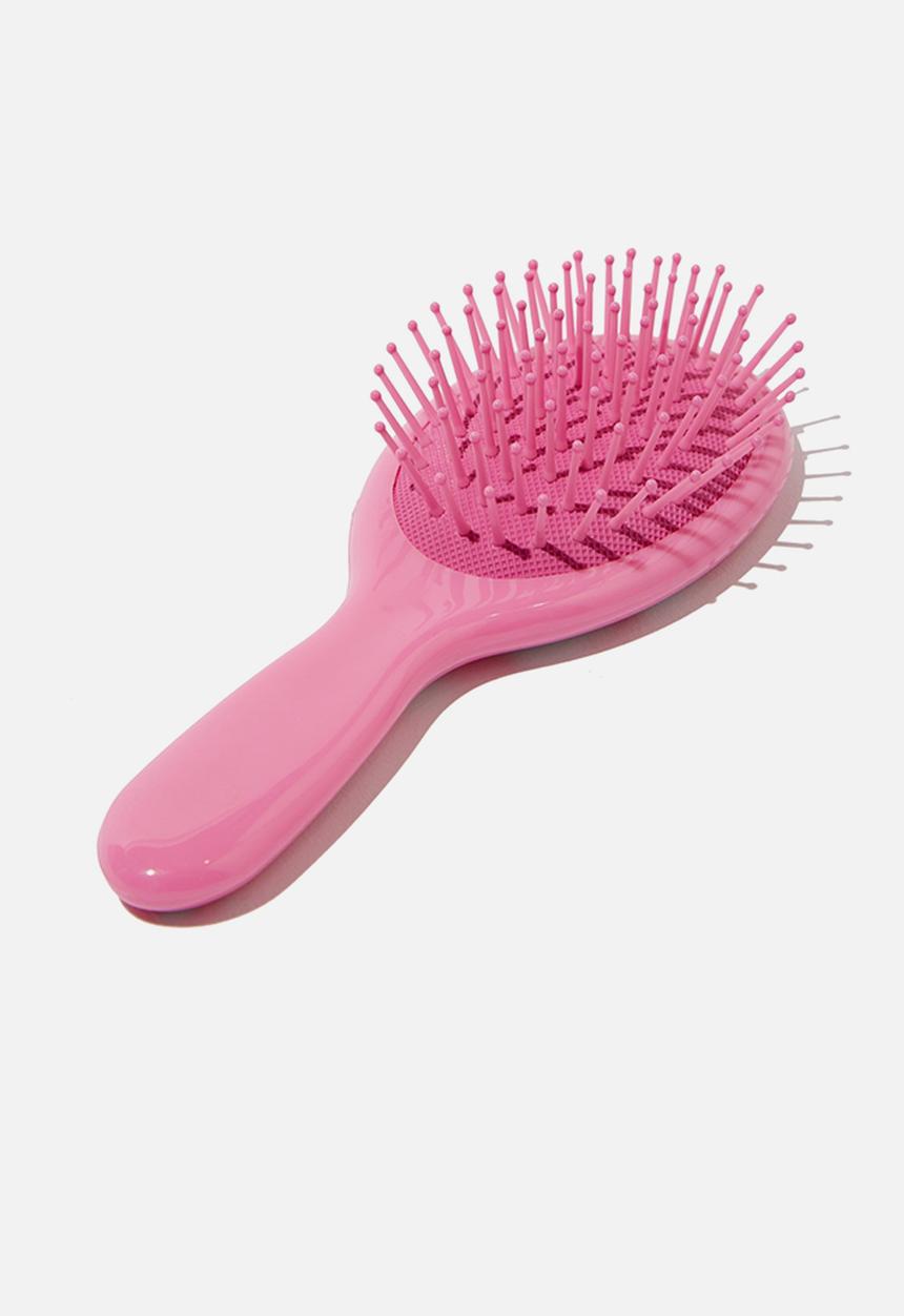 Cotton On - Knot messy hair brush - pink & blue