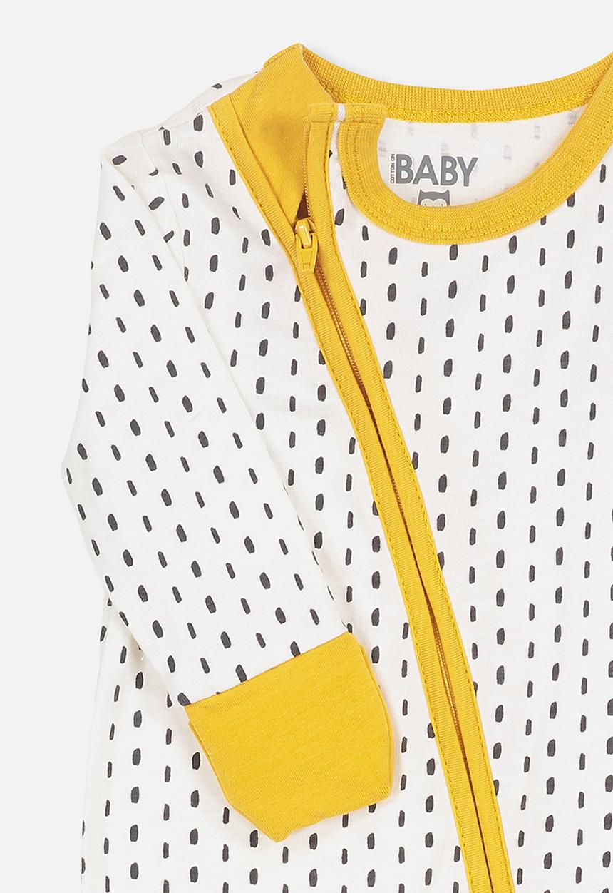 Cotton On - Mini zip through romper - multi