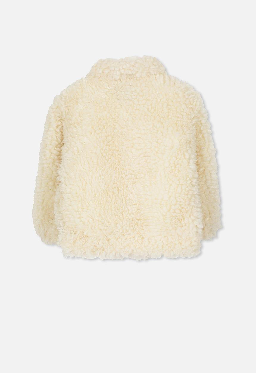 Cotton On - Tash teddy slouch jacket - cream
