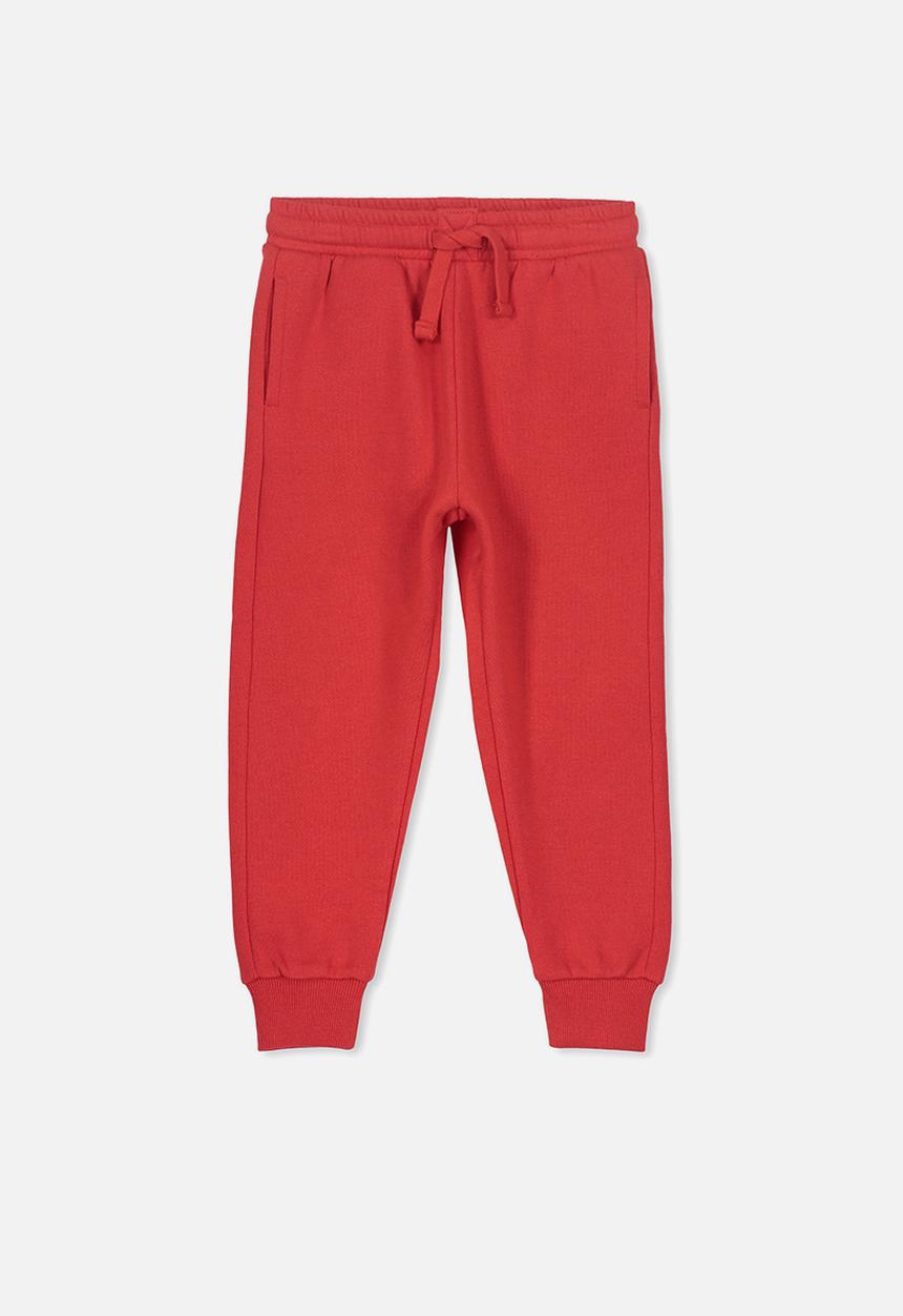 Cotton On - Lewis trackpant - red