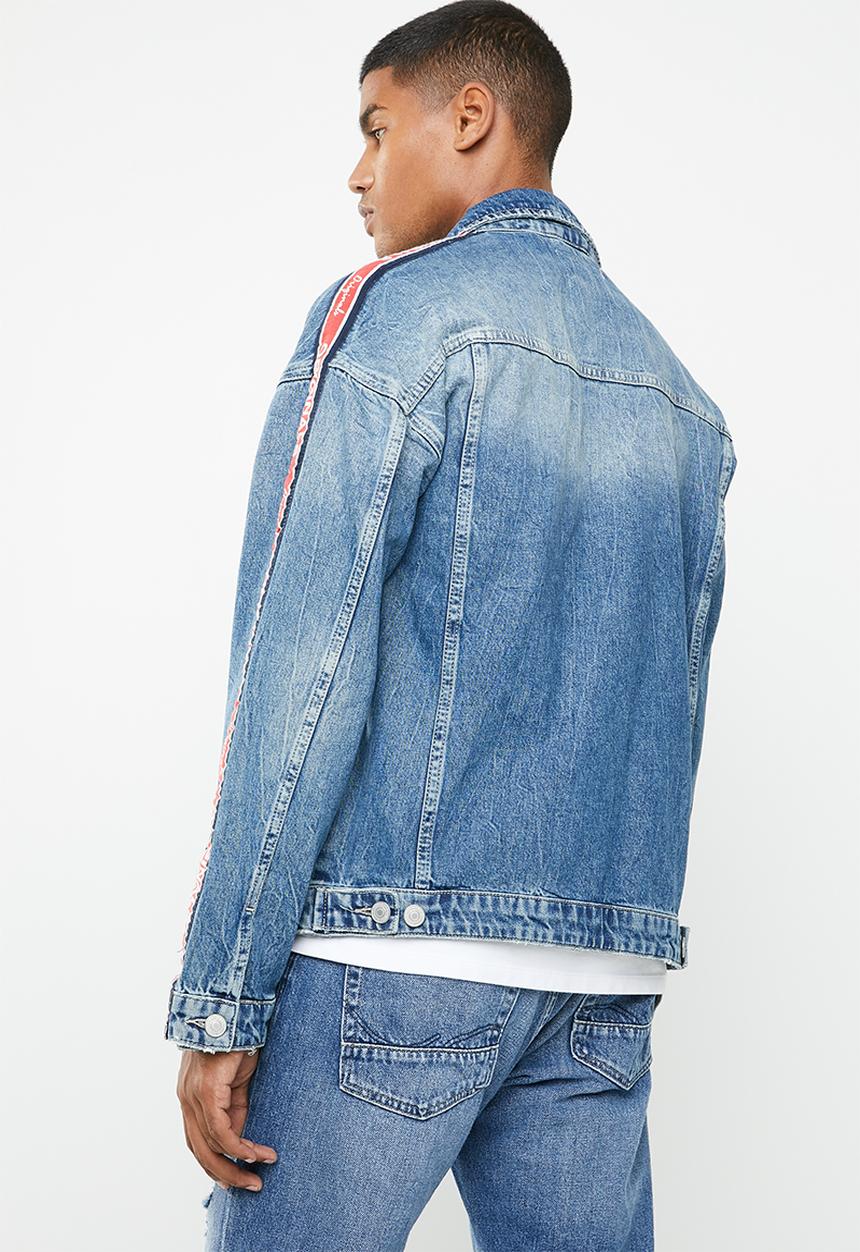 Jack & Jones - Earl oversized jacket - blue