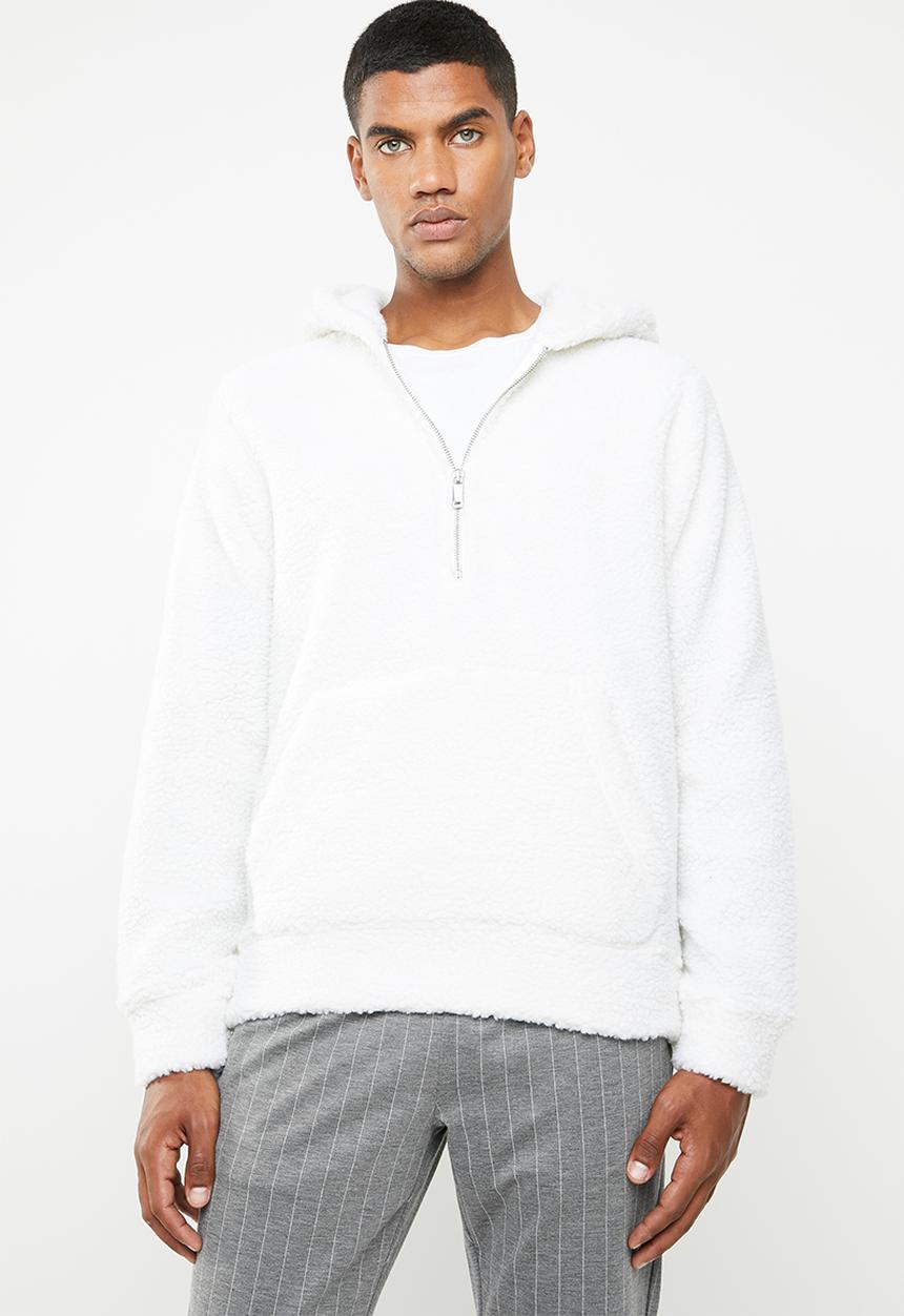 Jack & Jones - Teddy sweater - white