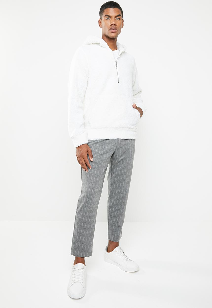 Jack & Jones - Teddy sweater - white