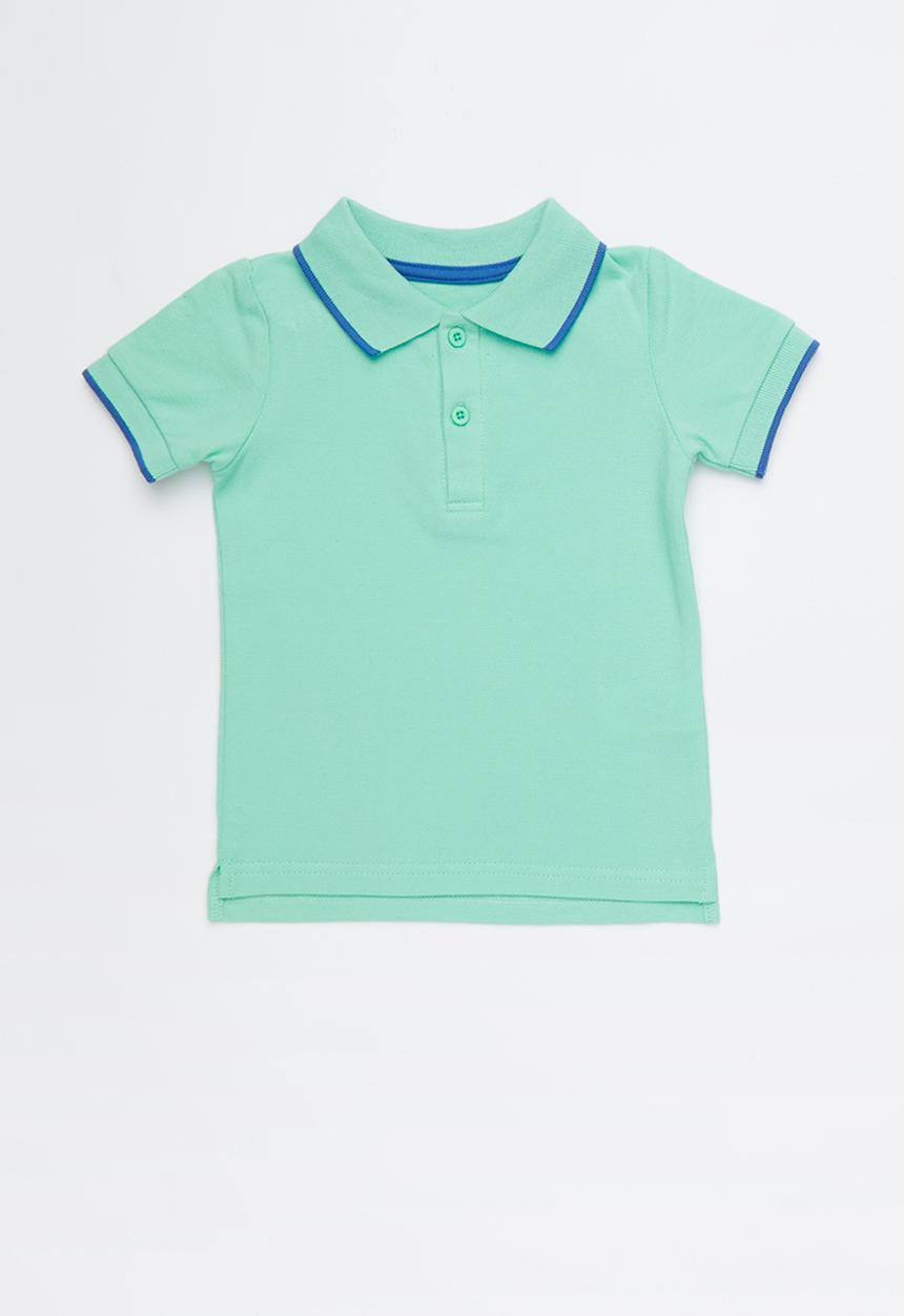 Cotton On - Hugo polo tee - green
