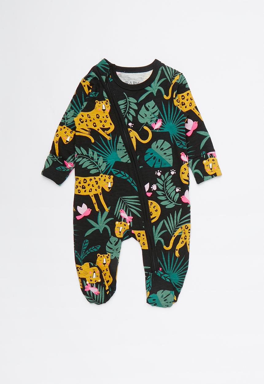 Cotton On - Mini zip through romper - multi