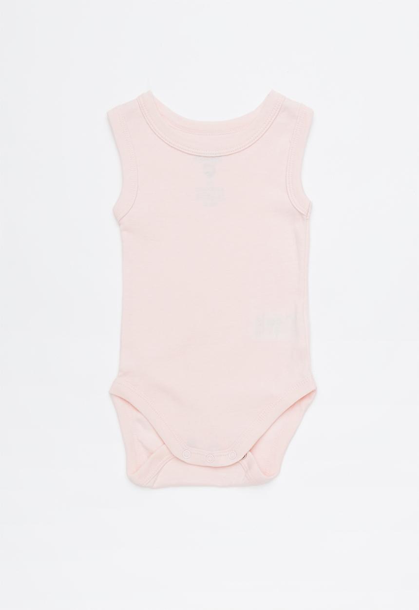 Cotton On - Nb singlet bubbysuit - pink