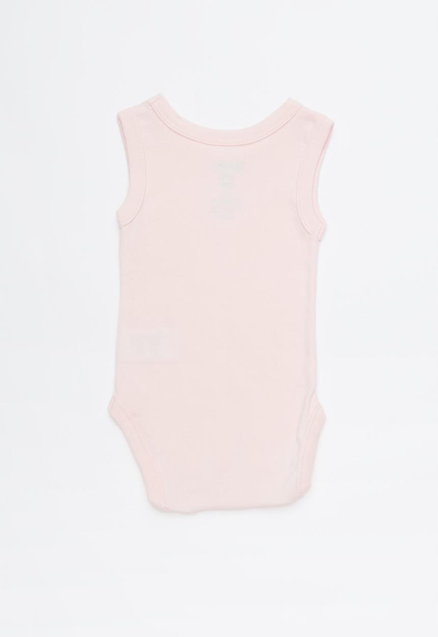 Cotton On - Nb singlet bubbysuit - pink