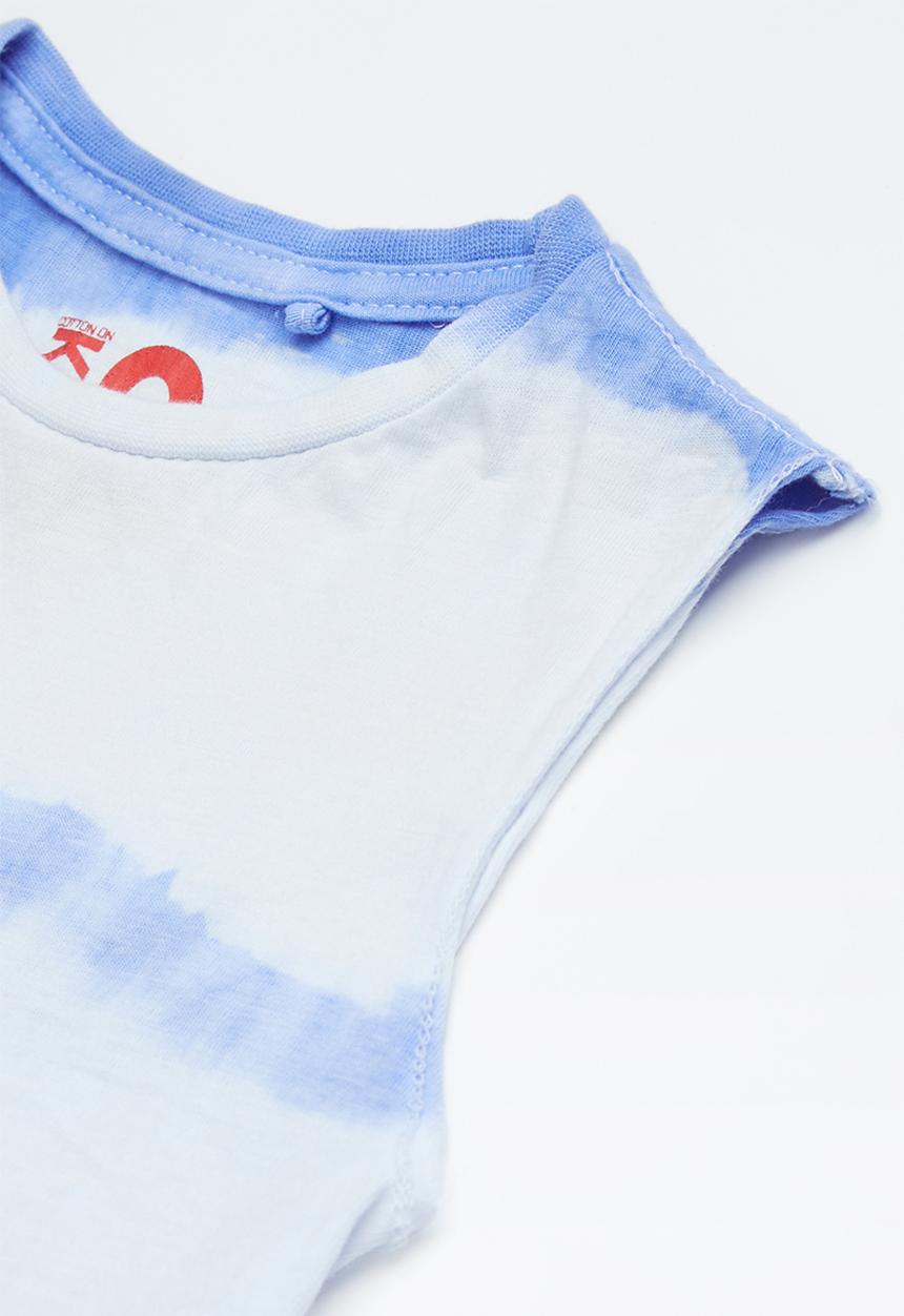Cotton On - Orson tank - white & blue