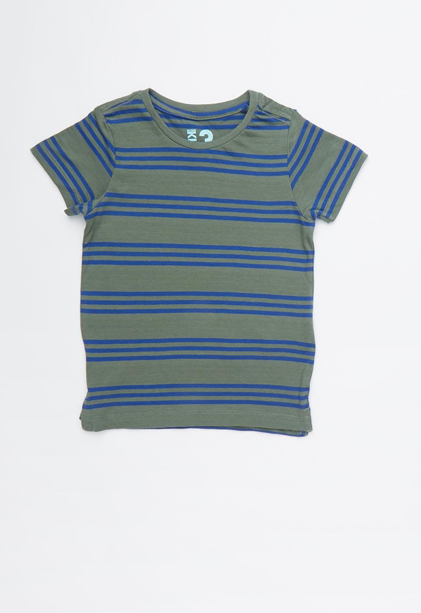 Cotton On - Max short sleeve tee - blue & green