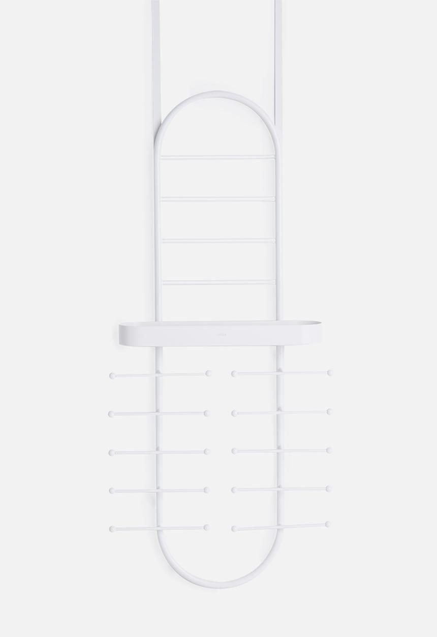 Umbra - Valerina over the door jewelry organizer - white