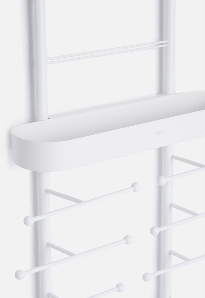 Umbra - Valerina over the door jewelry organizer - white