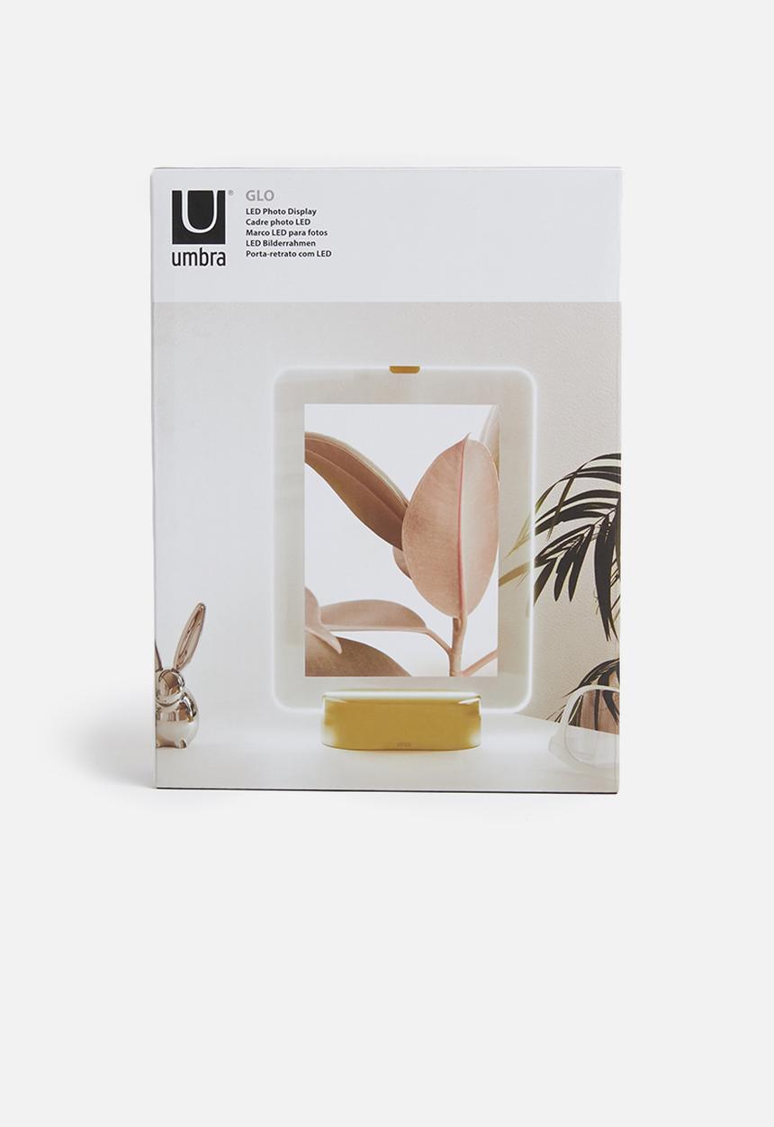 Umbra - Glo led photo display - matte brass