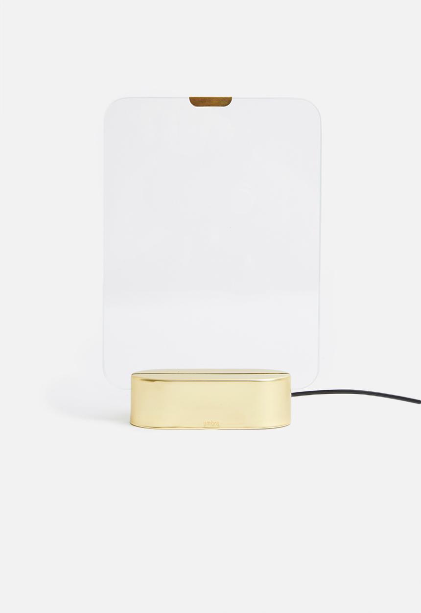 Umbra - Glo led photo display - matte brass
