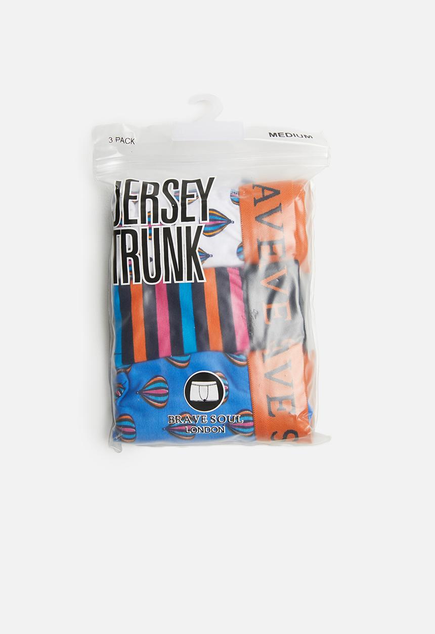Brave Soul - 3 Pack balloon boxers - multi