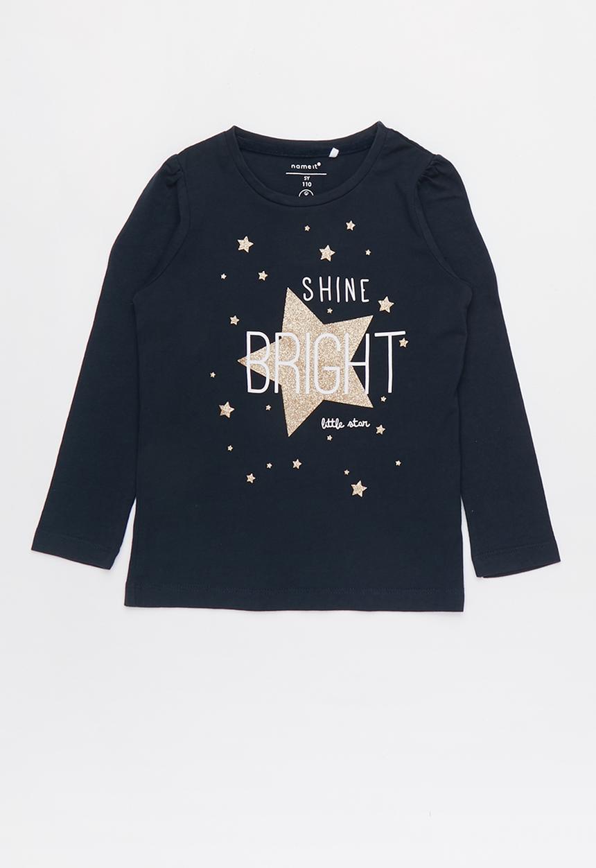 Name It - Kids girls star ls top - multi