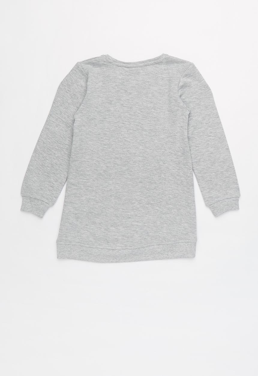 Name It - Kids girls tunic sweat top - grey 