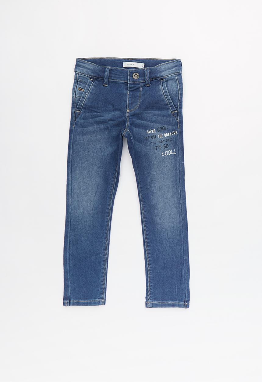 Name It - Kids boys slim denim pants - blue