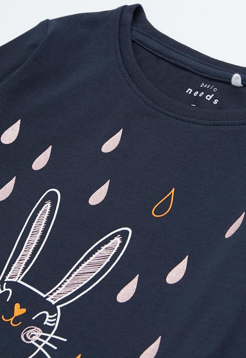 Name It - Kids girls vix ls top - navy