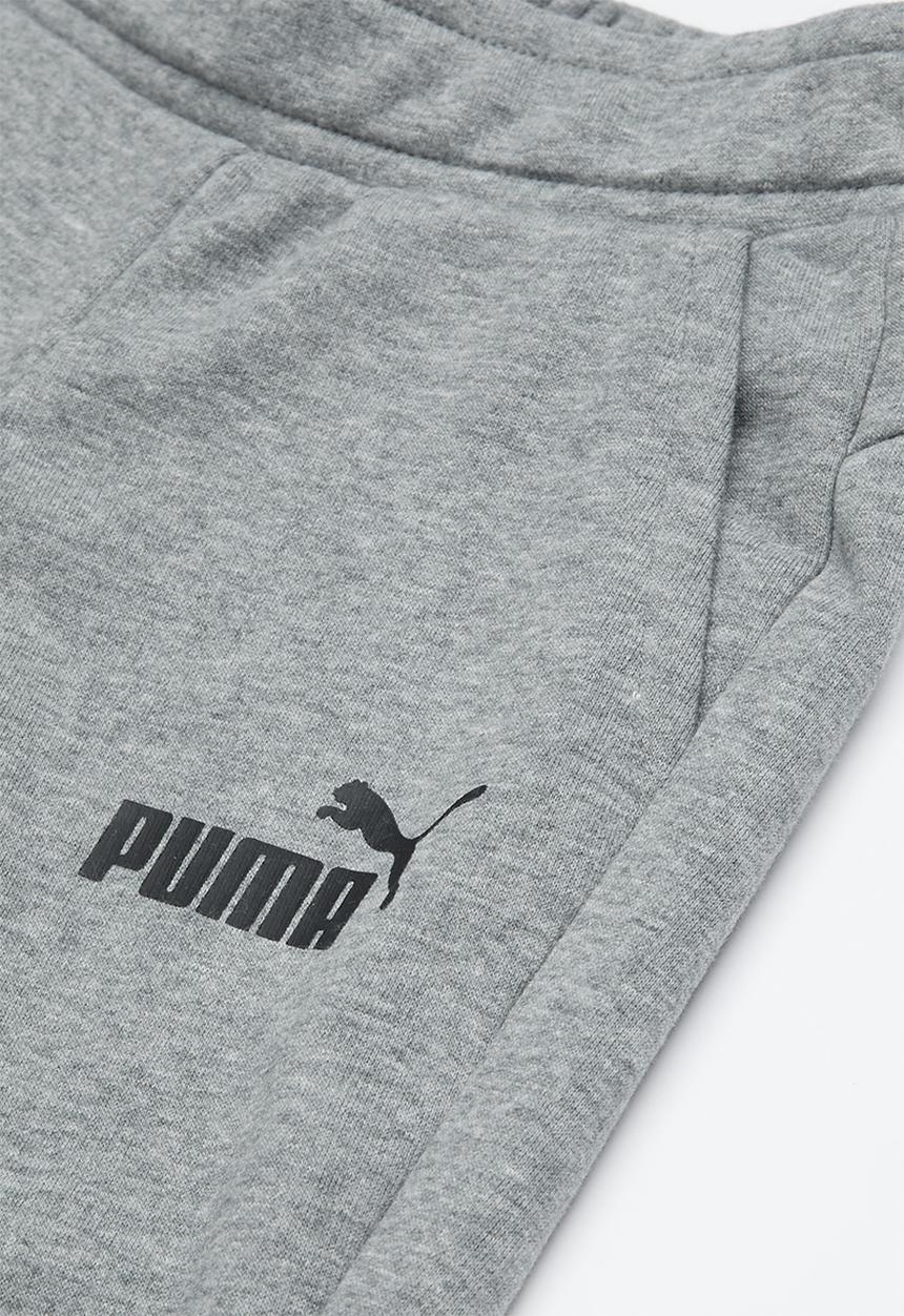 PUMA - ESS logo sweat pants - grey 