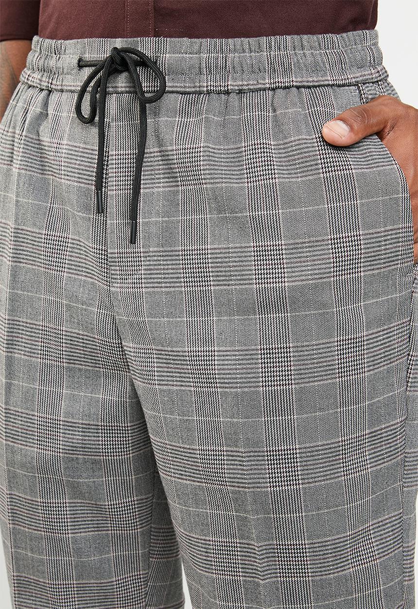 New Look - Harold check chino - multi
