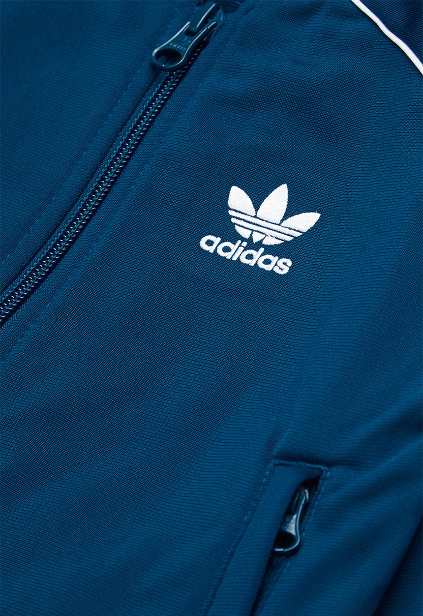 adidas Originals - Superstar track suit  - blue & white 