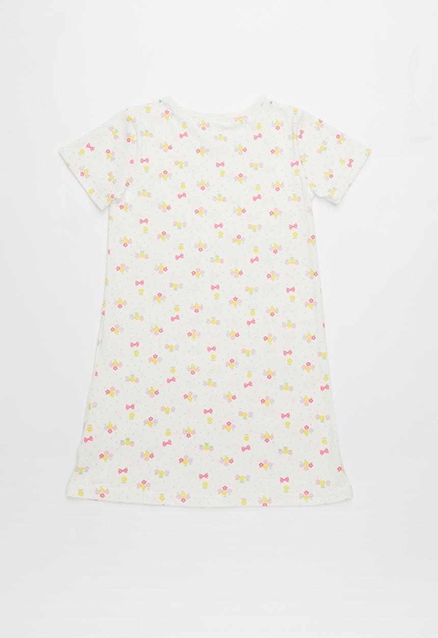 Pop Candy - Printed night dress - white