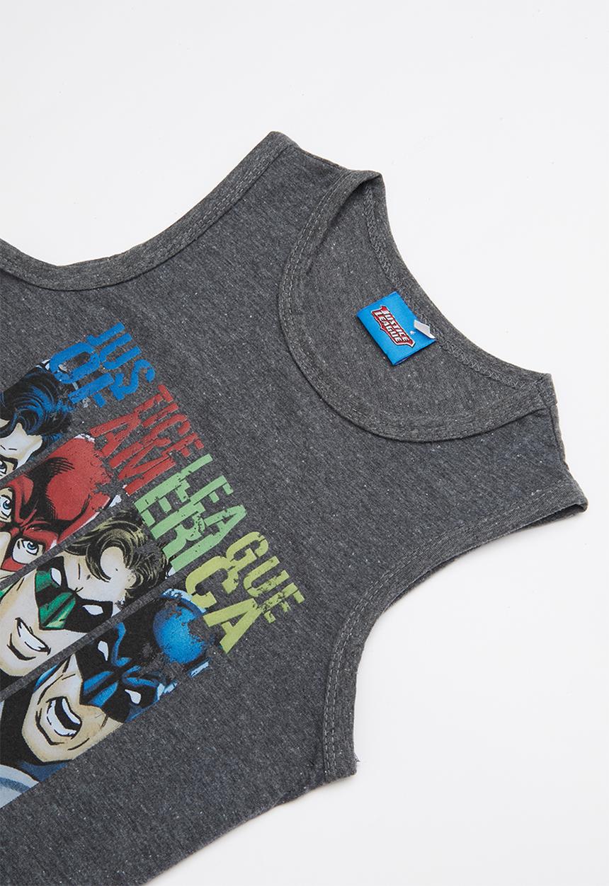 Pop Candy - Printed vest - grey