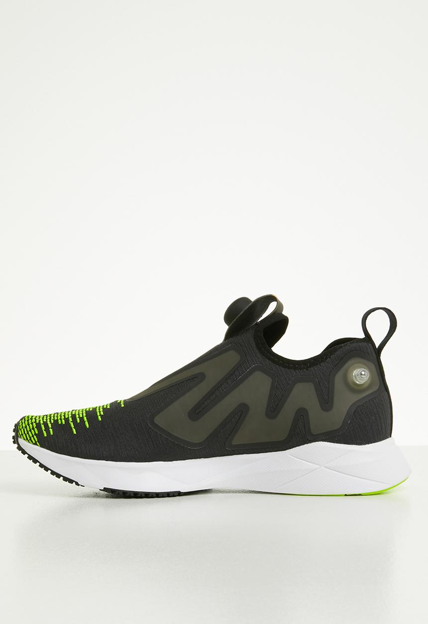 Reebok - Pump supreme emb - black/cold grey7r/white/neon lime