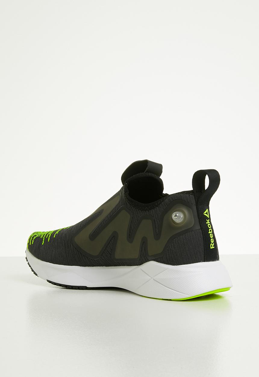 Reebok - Pump supreme emb - black/cold grey7r/white/neon lime