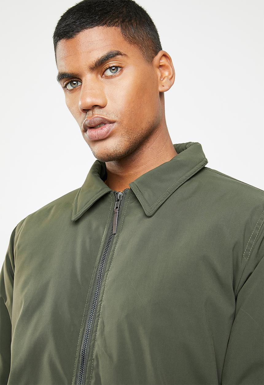Superbalist - Padded harrington jacket - khaki