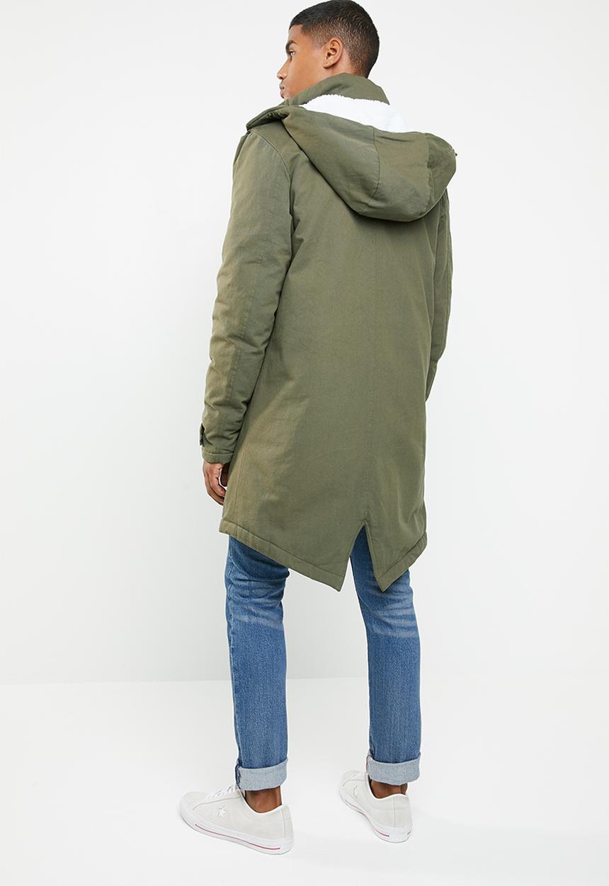Superbalist - Padded parka jacket - green