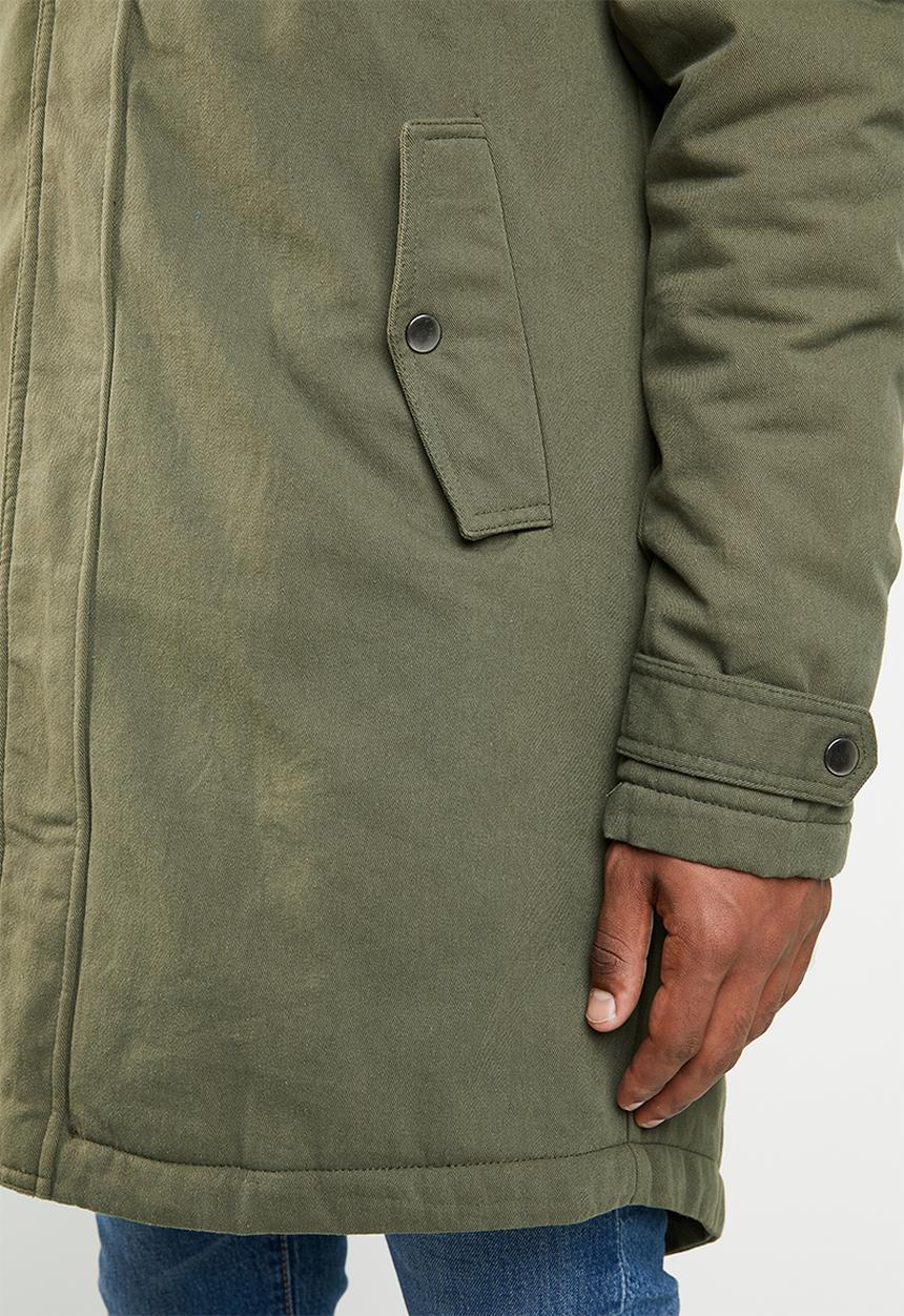 Superbalist - Padded parka jacket - green