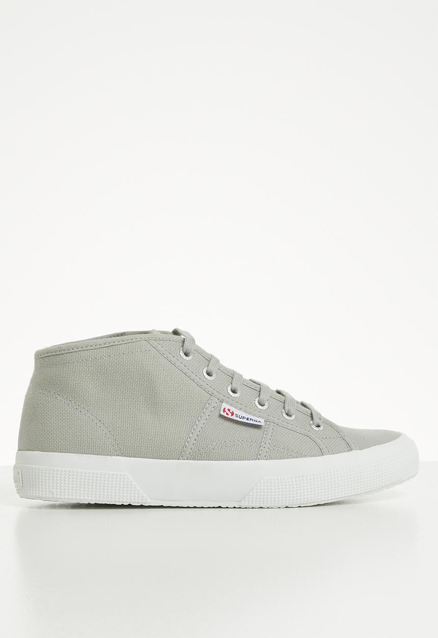 SUPERGA - 2754 cotu classic canvas mid boot - Lt Grey/White		