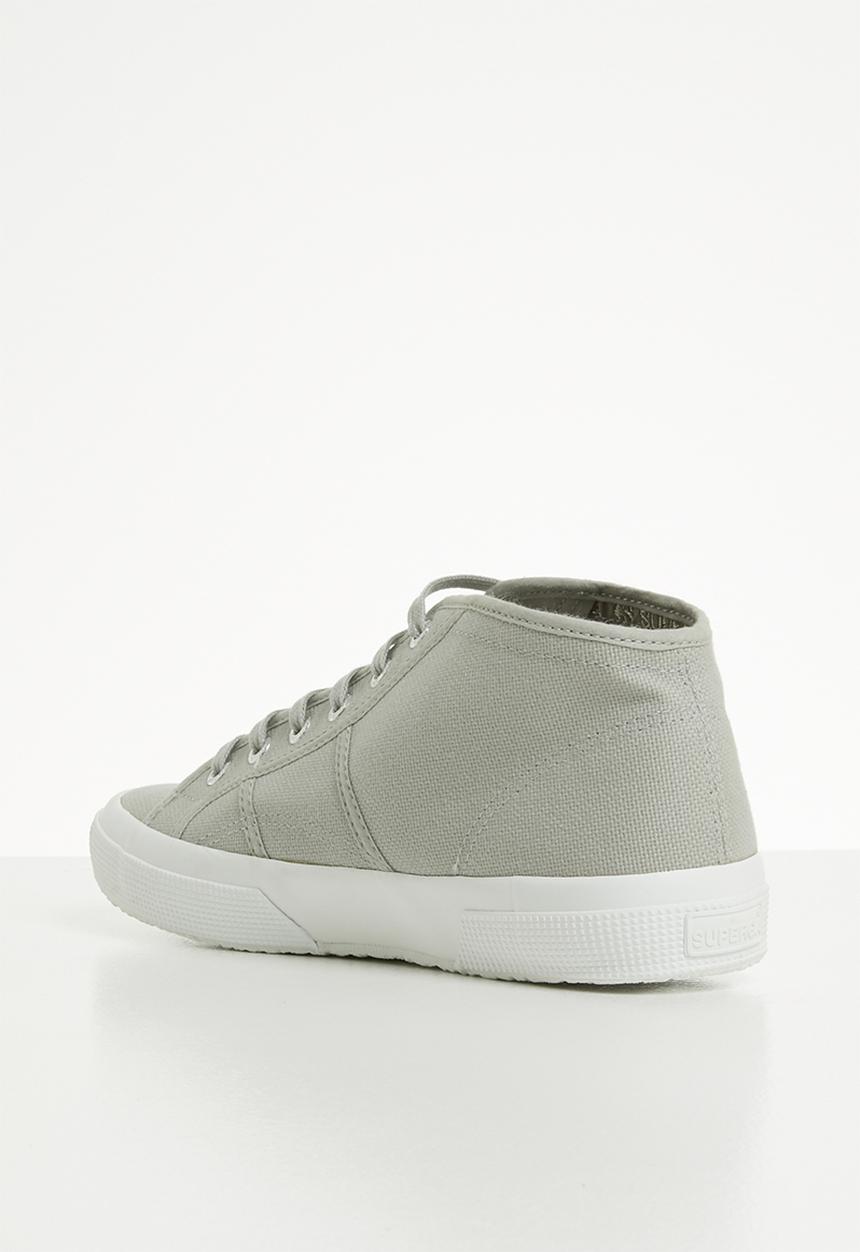 SUPERGA - 2754 cotu classic canvas mid boot - Lt Grey/White		